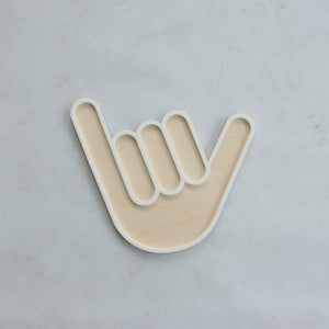 HANG LOOSE SHAKA HAND WALL SHAPE | Multiple Color Options