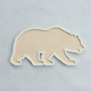 BEAR WALL SHAPE | Multiple Color Options