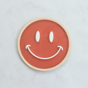 SMILEY FACE WALL SHAPE | Multiple Color Options