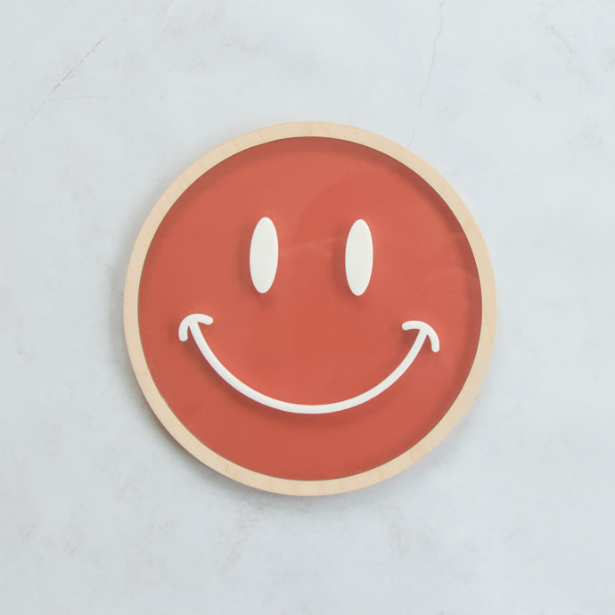 SMILEY FACE WALL SHAPE | Multiple Color Options