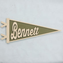 CITY PENNANT BANNER WALL SHAPE | Multiple Color and Personalization Options