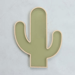 CACTUS WALL SHAPE | Multiple Color Options