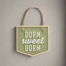 DORM SWEET DORM BANNER WALL SHAPE | Multiple Color Options