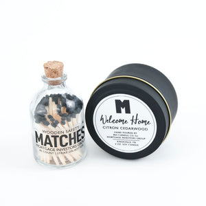 Candle and Matches Gift Set - MIG
